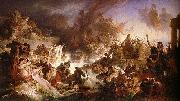Wilhelm von Kaulbach Battle of Salamis oil on canvas